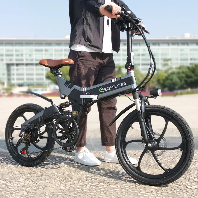  F501 Европейский склад 250 Вт 9.6A Электрический велосипед складной Быстрый ebike