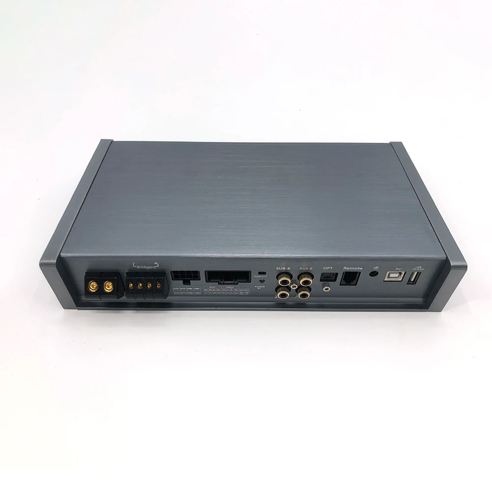  12 в мощный автомобильный стереоусилитель аудио DSP4.2 контроллер