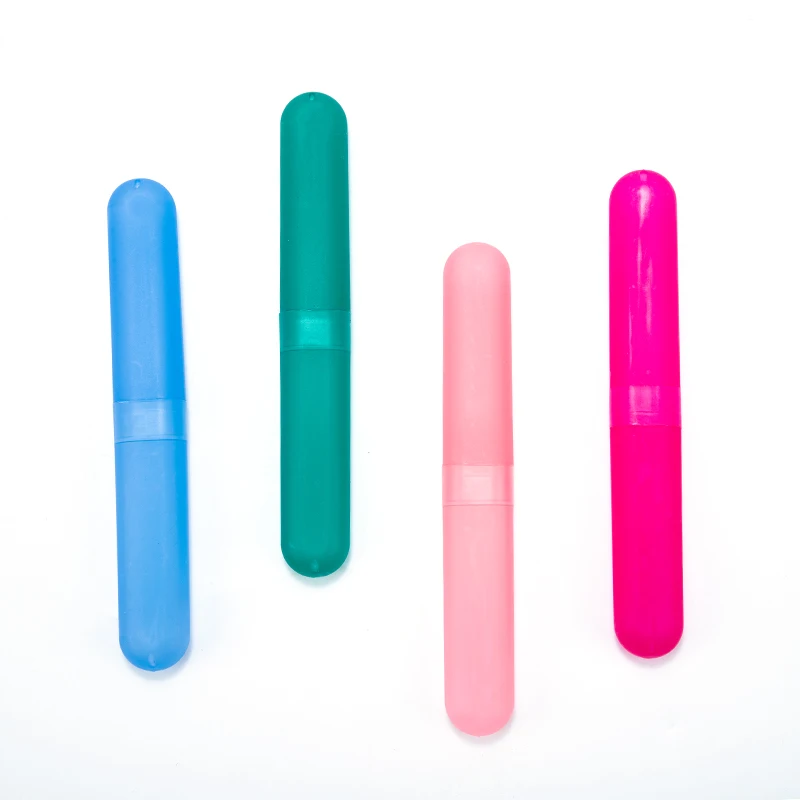 Hot selling Plastic Holder Travel Carry Case Packing Toothbrush Tube/Plastic Toothbrush Case/Toothbrush box