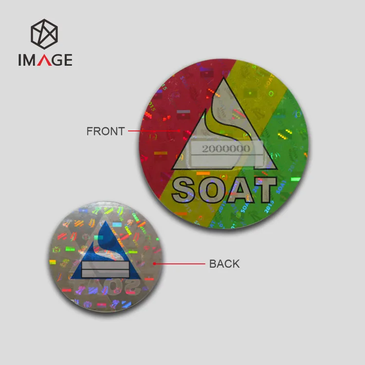 UV Protection Holographic UHF RFID Windshield Labels for Vehicle Application