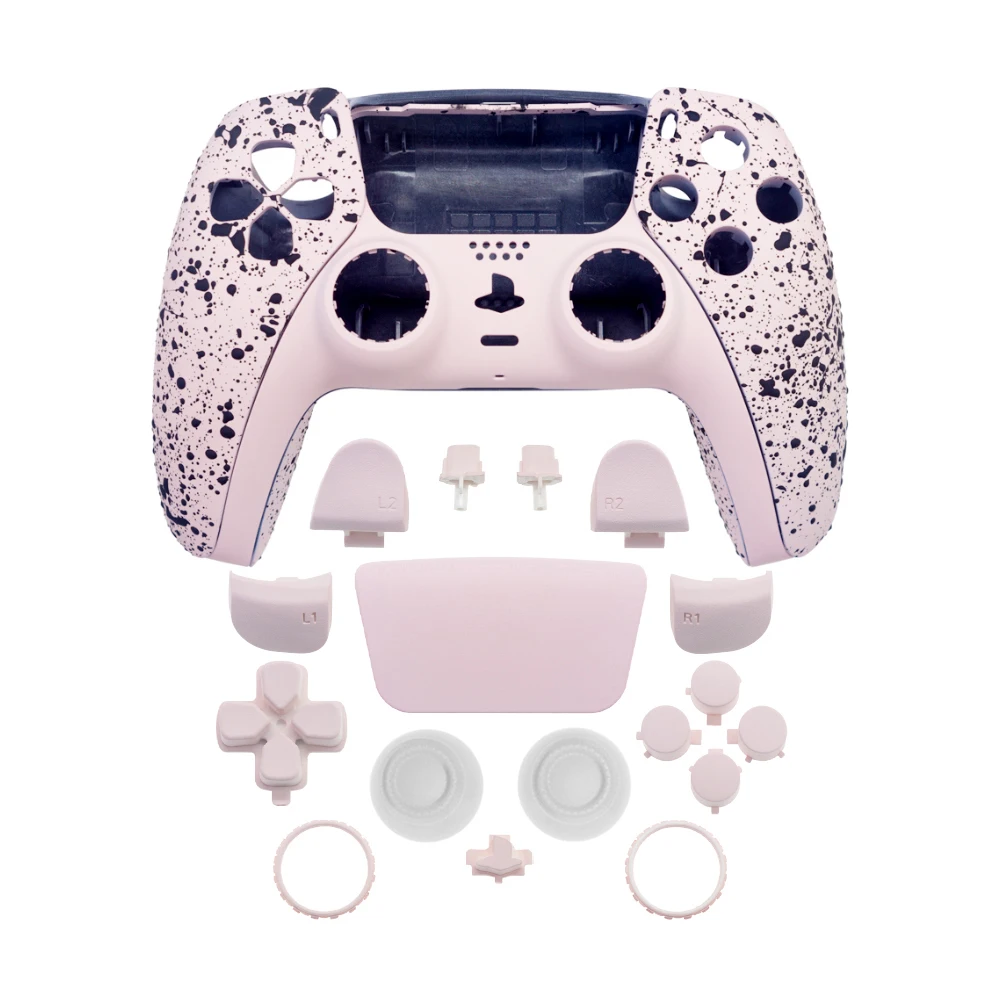 3D Splash Repair Parts For PS5 Gamepad Housing Shell Front And Back Cover Back Case Buttons