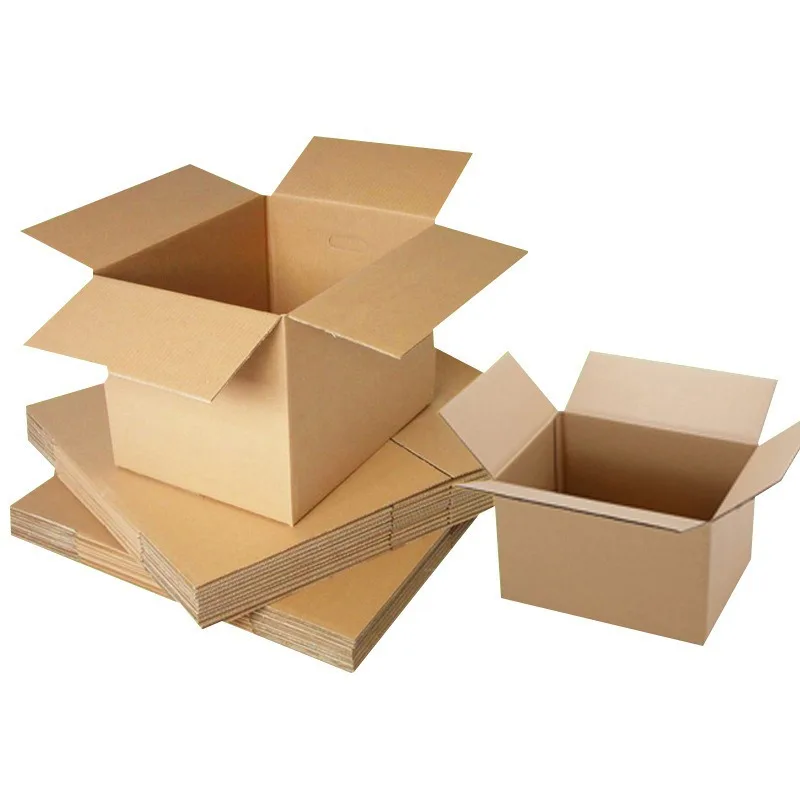 Custom Moving Corrugated Carton Shipping Boxes Factory Delivery Brown Box Packaging