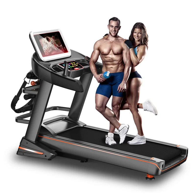 Multi-functional Home Use Home Fitness Equipment Electric Treadmill With Massage Function