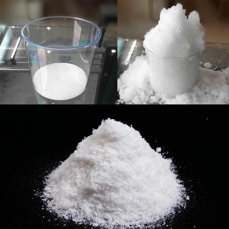 Cheap White Fake Christmas Snow Spray 10g Artificial Magic Instant Snow Powder Fluffy Super Xmas Tree Wedding Party Decor