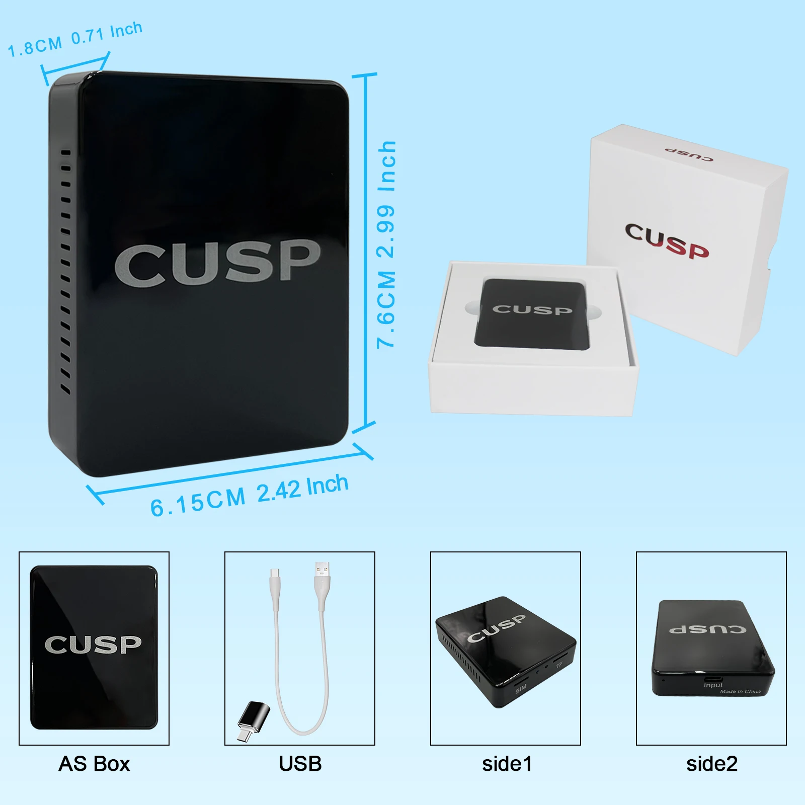CUSP 8 Core USB Dongle Android Box Auto Car Radio GPS Stereo WIFI Multimedia Player 2+16GB / 4+64GB Plug and Play CarPlay
