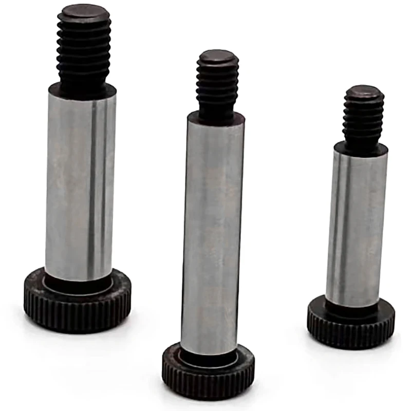 Class 9.8 28~37HRC SCM435 LMSB Knurling Head Hex Socket High Precision Stripper Screws Shoulder Bolt