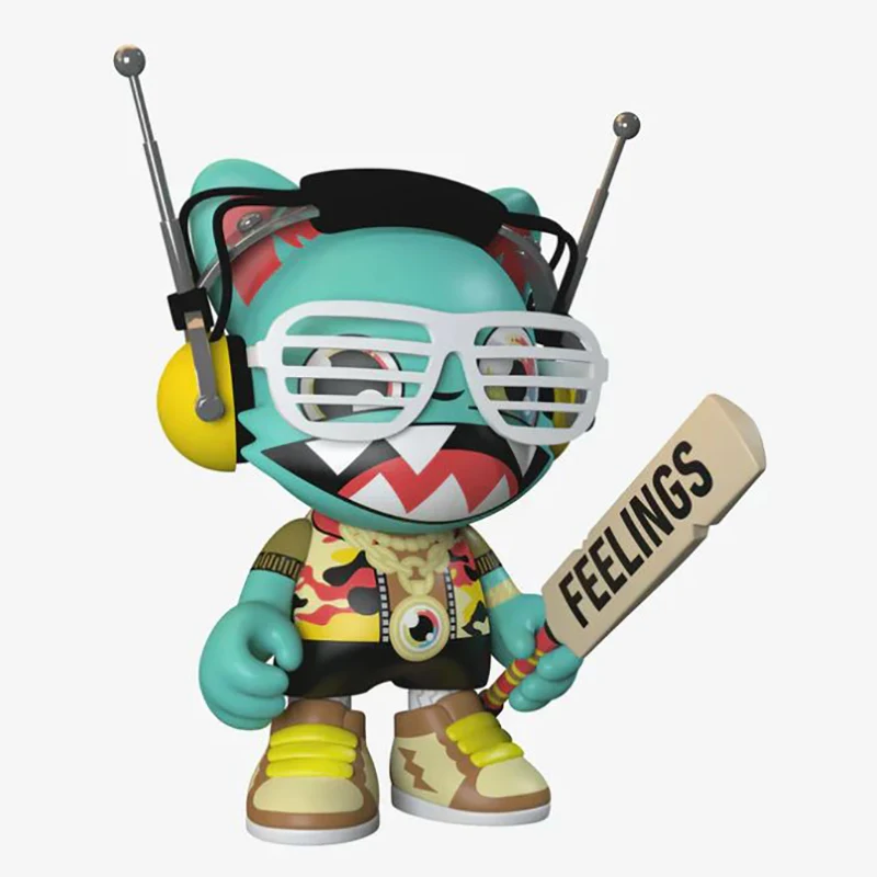 PVC trendy handmade injection molded blind box figurines, cartoon toys, mascots, resin crafts, ornaments