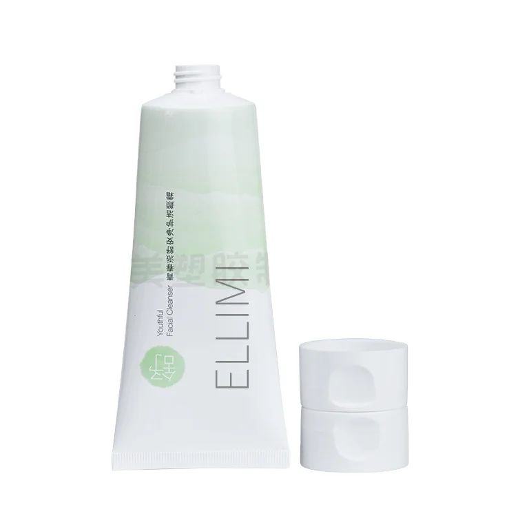 50mm Double Snap Flip Cap Tube for Facial Cleanser and Haircare Products Plastic Laminated Tube with PP Cap