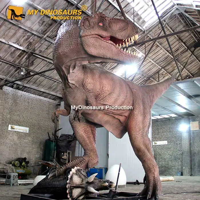 MY Dino AD661 фигурка короля Юрского периода Trex аниматронный динозавр тираннозавр
