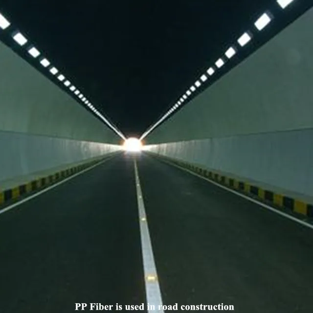 100% Cement Mix Polypropylene Fiber PP Macro Fiber