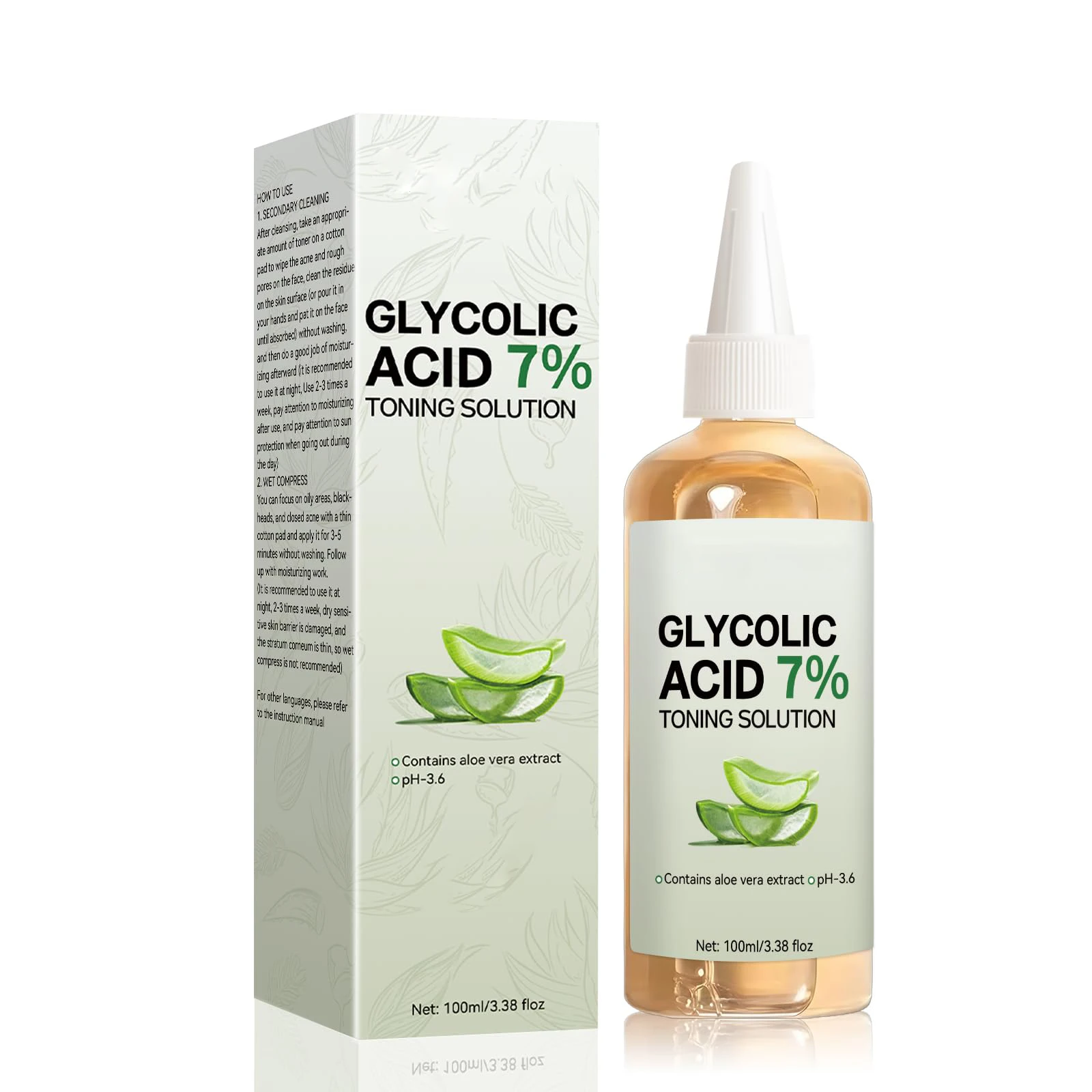 Private Label Face Care Wholesale Ordinary Glycolic Acid 7% Toner Moisturizing The Odinary Glycolic Acid 7 Toning Solution 100ml