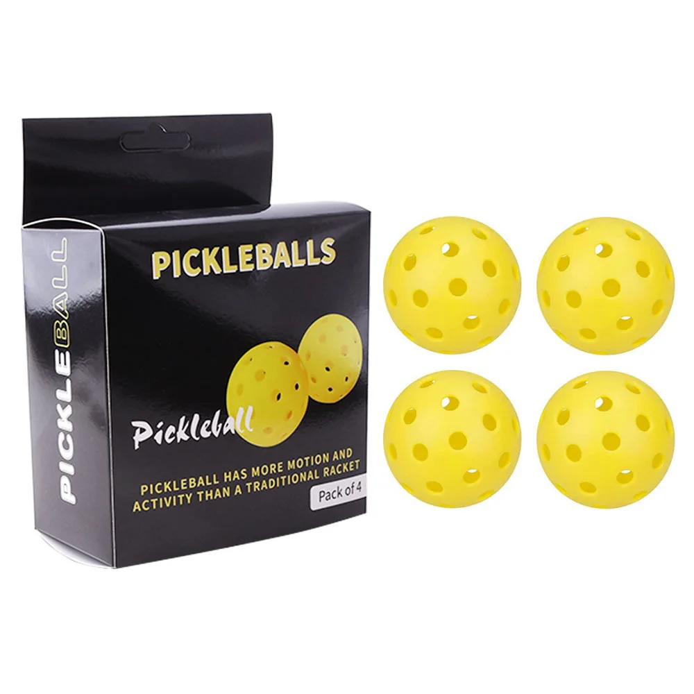 Wholesales 40 Holes 74mm Pickleball Golf 24 Hole Holed Balls PE Floating Pikleball Balls Manufacturer