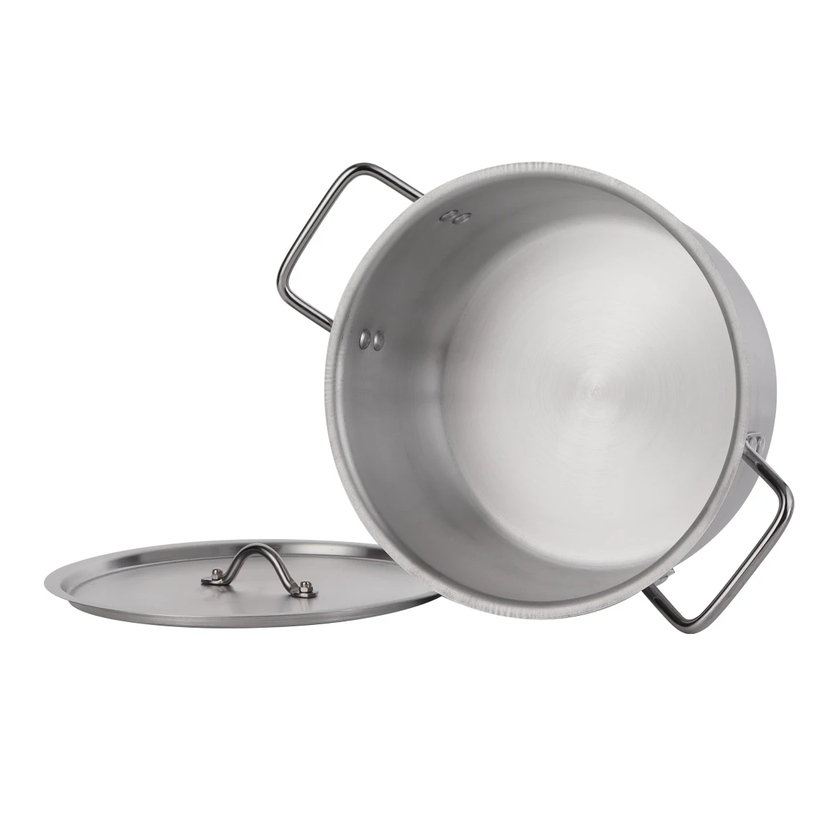 Прямая продажа с фабрики XINHUI набор из 7 предметов алюминиевые полированные глубокие кулинарные горшки наборы кухонной посуды крышкой