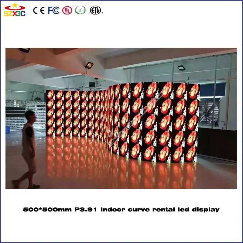 Уличный светодиодный экран p3.91 smd 250*250 мм арендные светодиодные модули