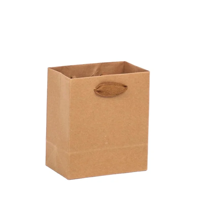 Good quality Recycled brown kraft for shoppingbrown bagcraft paper bag