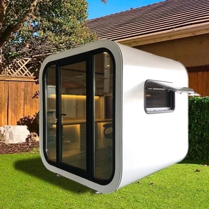 Garden Pod Customized Home Office Shed Insulated Backyard Office Pod Ready Made Prefab Houses Cube Cabin