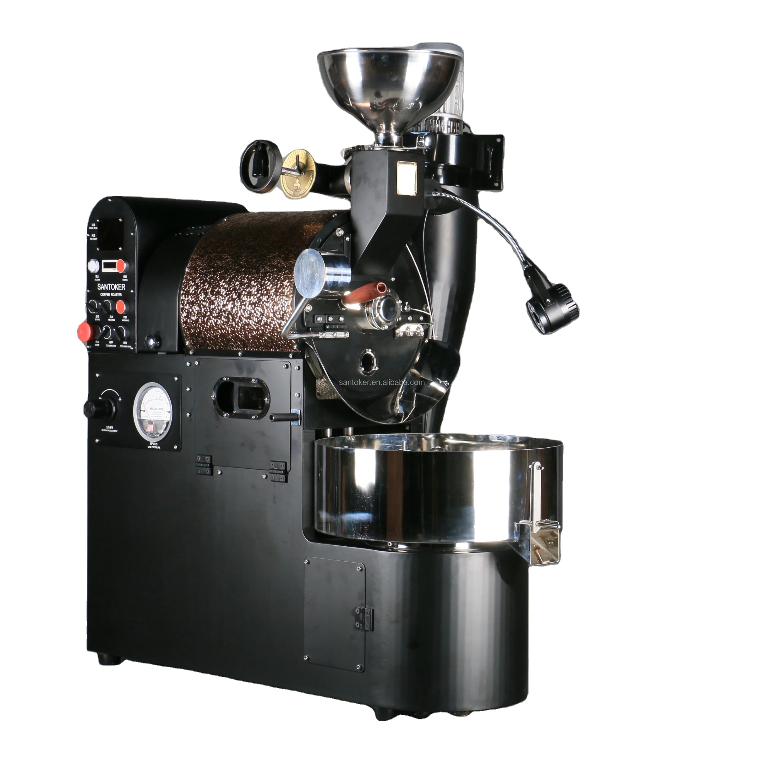 SANTOKER R3  1kg 2kg 3kg Commercial Coffee Roaster Professional Coffee Bean Roasting Machine  Black Gold Coffee Roaster