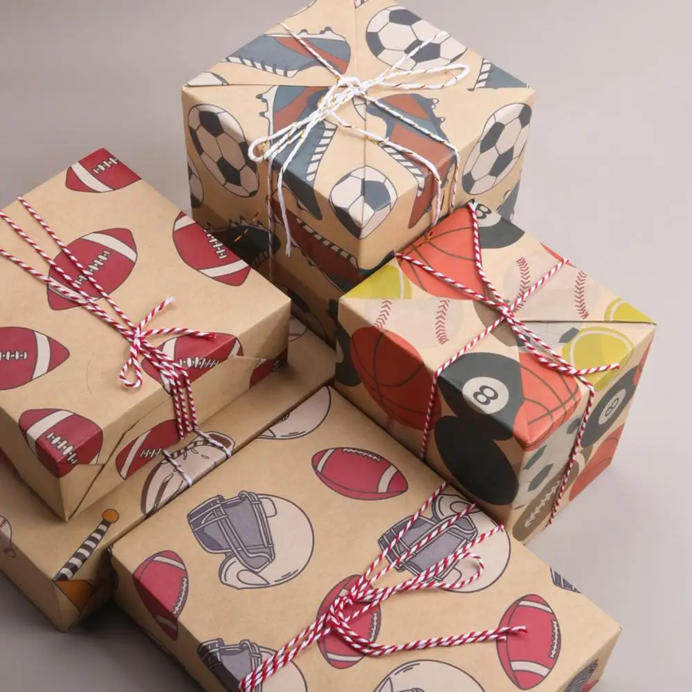 
Wholesale Brown Kraft Paper Gift Wrapping Paper 