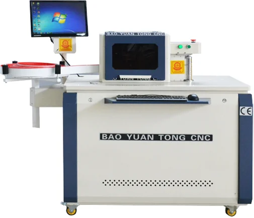 BYTCNC BWZ-F Automatic CNC Aluminum Profile 3D Signs Channel Letter Bending Machine