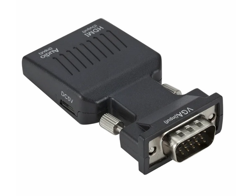 Адаптер VGA к HDMI с цветной коробкой