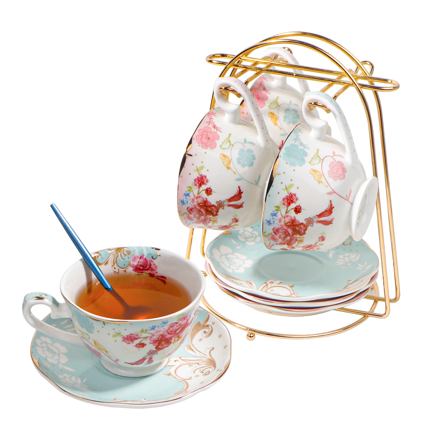  Керамическая посуда наборы Grace Teaware Роскошные кружки