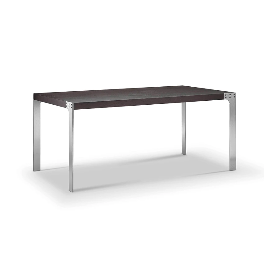 
Coomo dining room furniture wooden top rectangle dining table high end 
