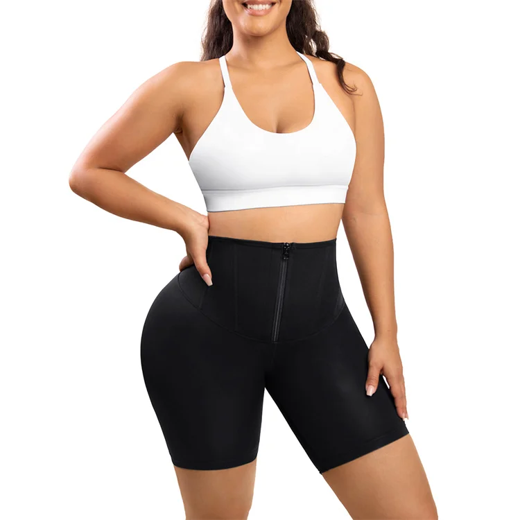 HEXIN slimming latex tummy control sport waist trainer leggings women