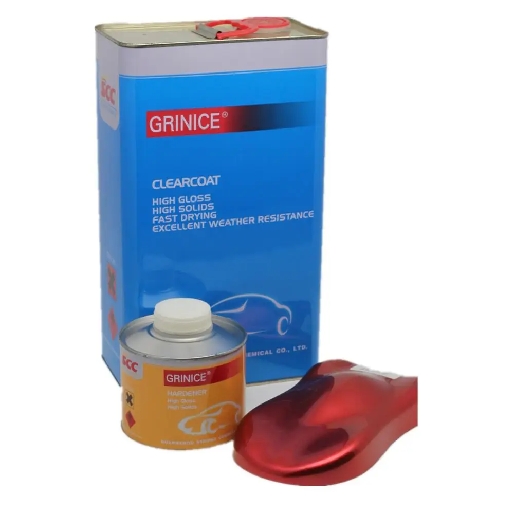 2021 Car Paints High Performance Car Grinice 2k Primer Fast Hardener Automotive Coating