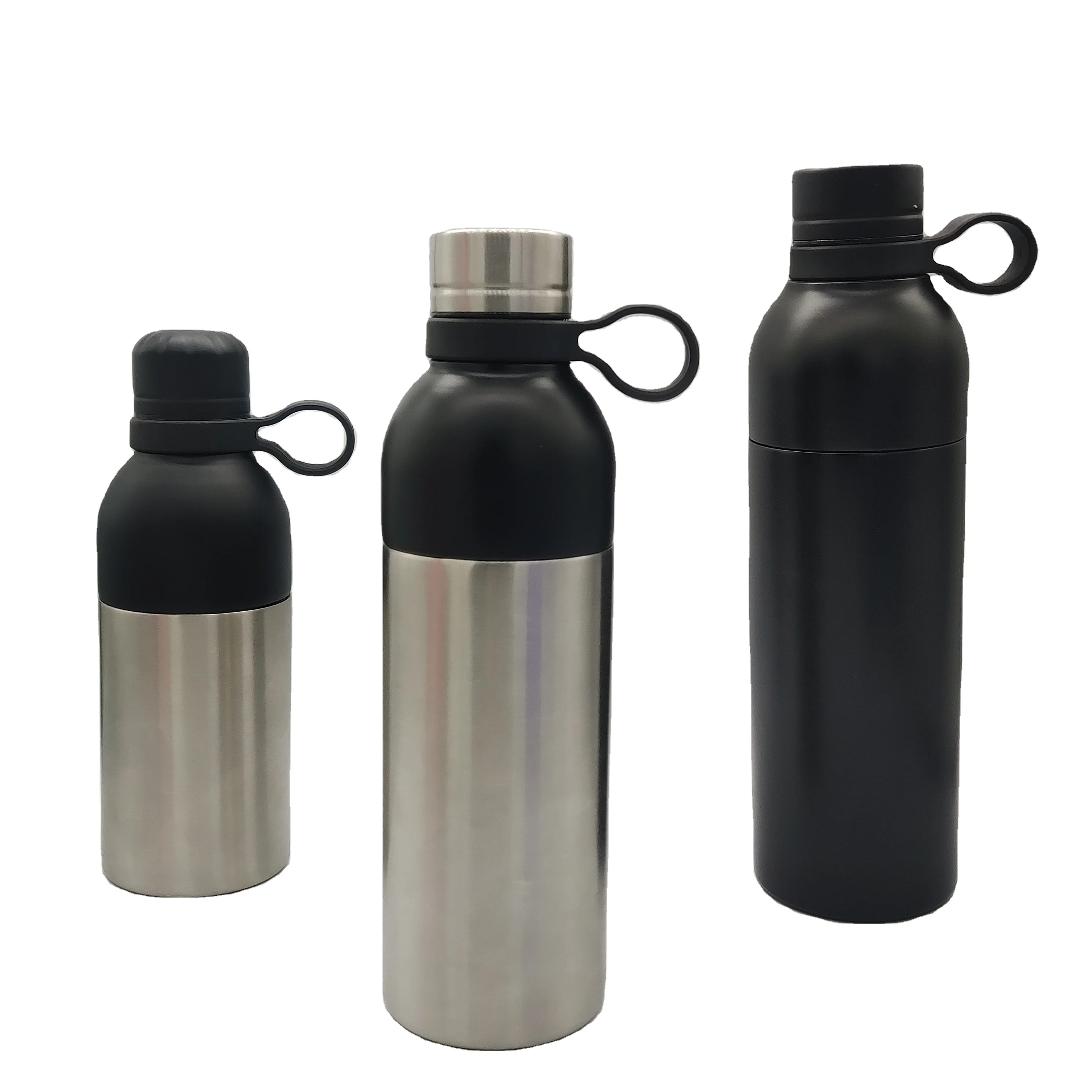 New Products Narrow mouth Fill ice inside easily Stainless Steel Cola Shaped Outdoor Sports Drinking Water Bottles