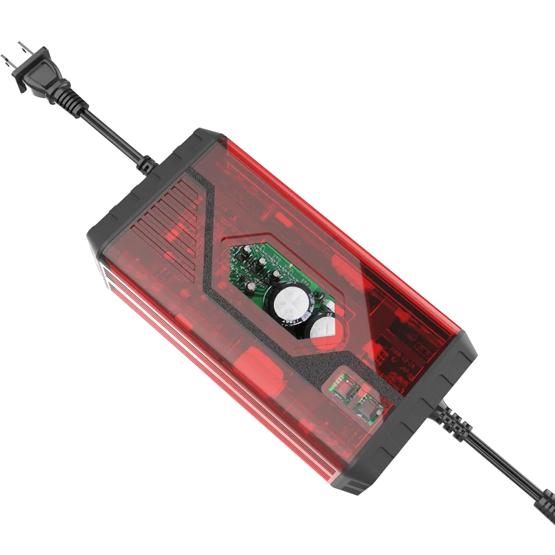 AC DC Hot sale 12V 7A 7-segment + Multi-battery Mode Lead-acid Battery Charger Car and Motorcycle Repair Charger