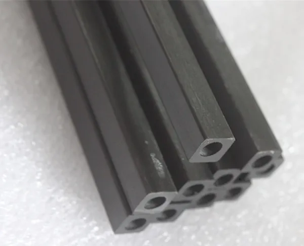 Высокомодульная круглая трубка 3k из углеродного волокна пултрузионная с материалом