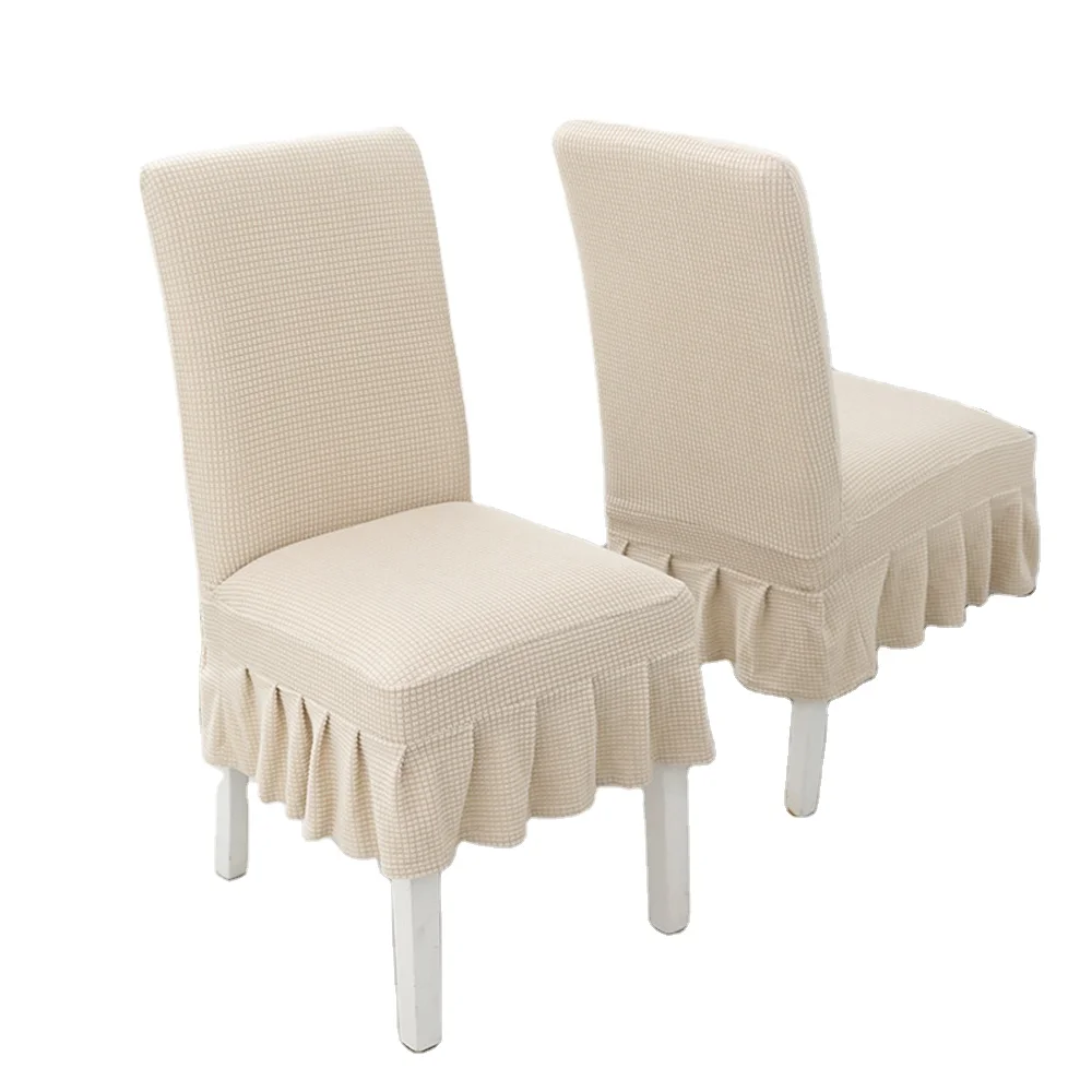  4 sets Party Banquet Christmas White Black Wedding Chair Decorations Covers Dining Cover for Events Room