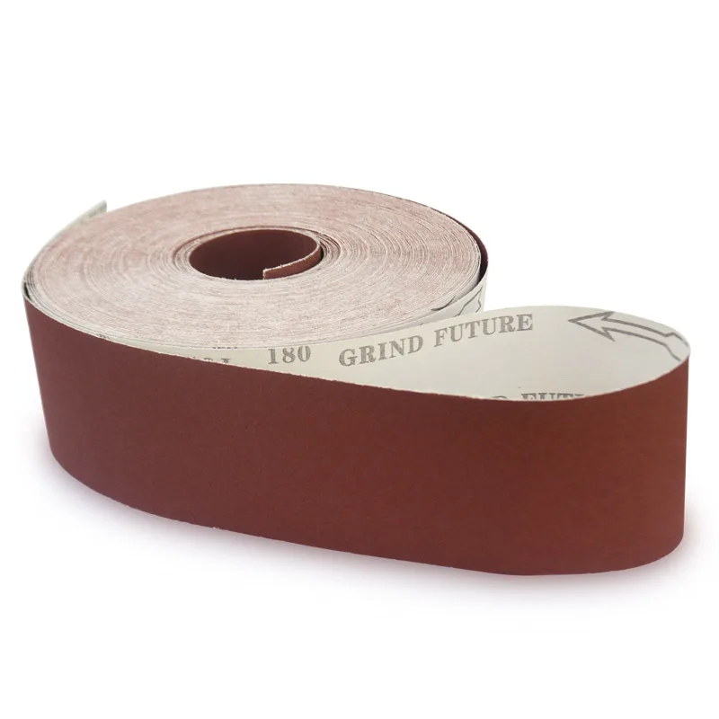 Soft Abrasive Sand Paper Roll Aluminum Oxide Abrasive Cloth Roll