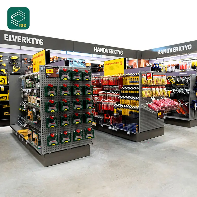 Hardware Store Displays Pegboard Hardware Shop Design Display Shelves For Tools