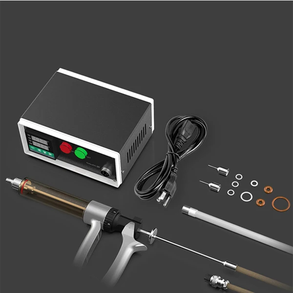 
2019 Handheld Portable Semi Automatic Filling Gun Cbd Oil Vaporizer Wax Vape Pen 510 Cartridge Filling Machine 