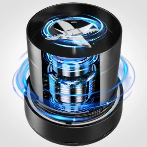 Portable Blender For Shakes and Smoothies 16 Oz Strong Cutting Power Personal Blender with 6 Blades Rechargeable Mini Blender