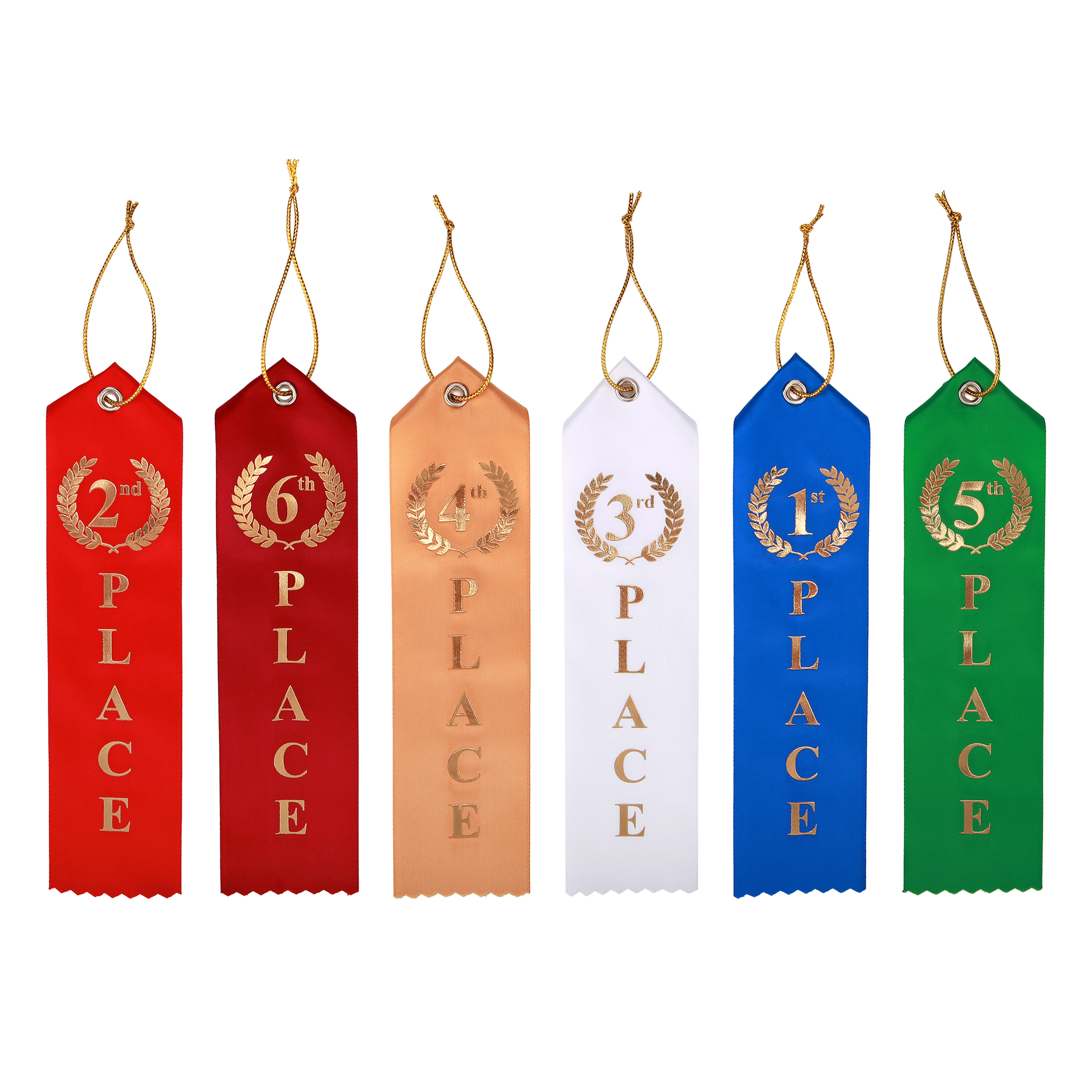 логотип Horse Show Paticipation Happy Birthday Custom Print Высококачественная полиэфирная лента MVP Rosette Award