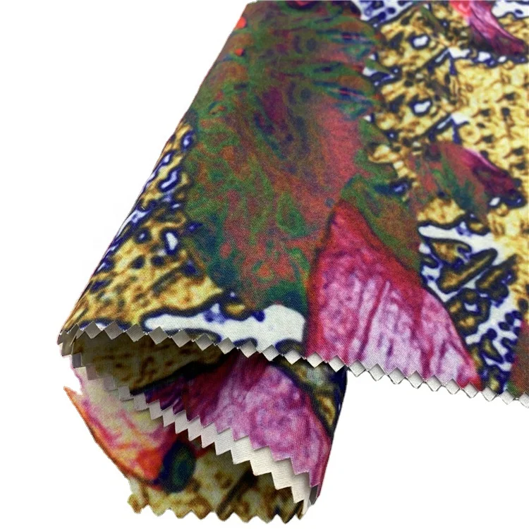 Fabric hot sale new design digital printed beach pants knitted jersey