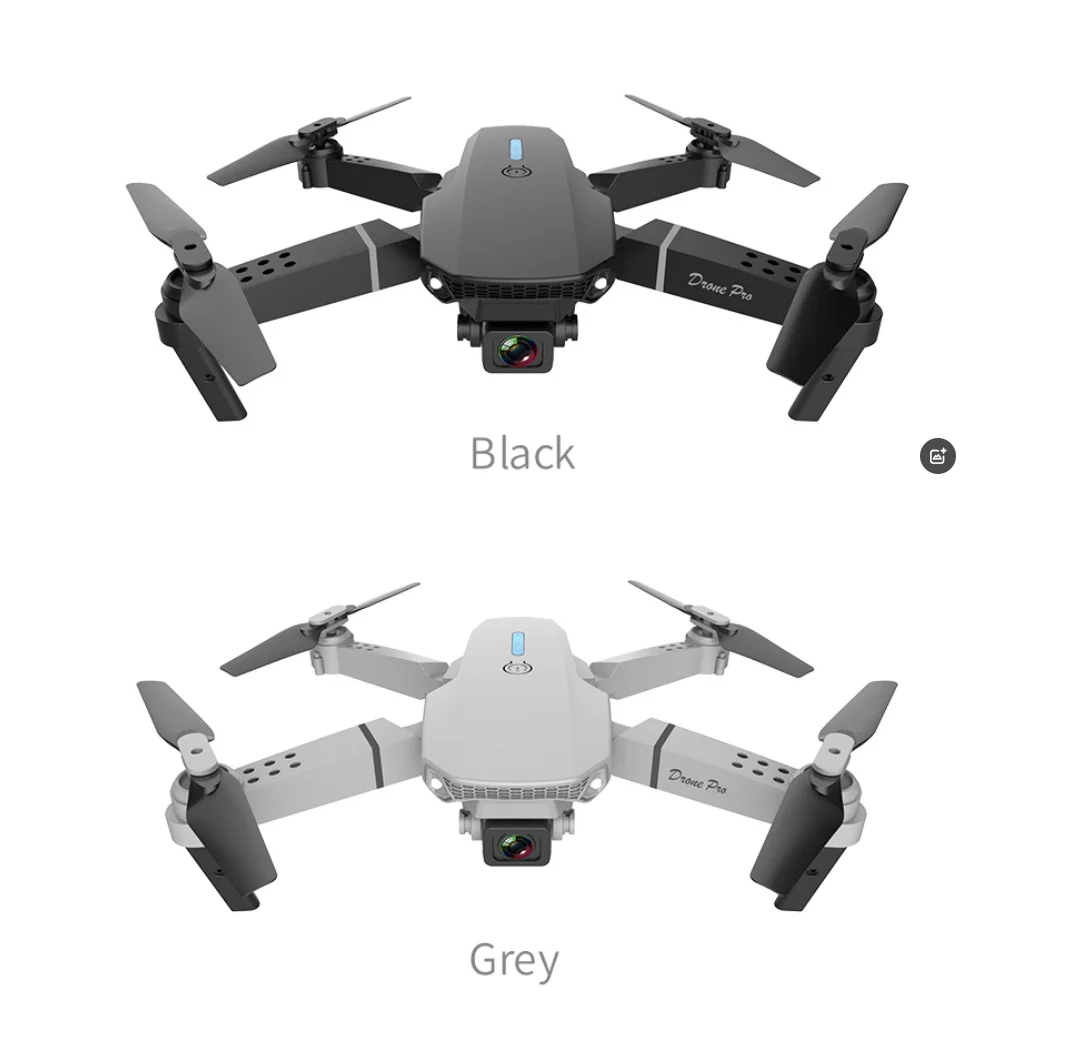 Mini Pocket RC Helicopter Drone with 1080P HD Camera WIFI FPV Height Hold Foldable Quadcopter Gift Beginners Plastic Material