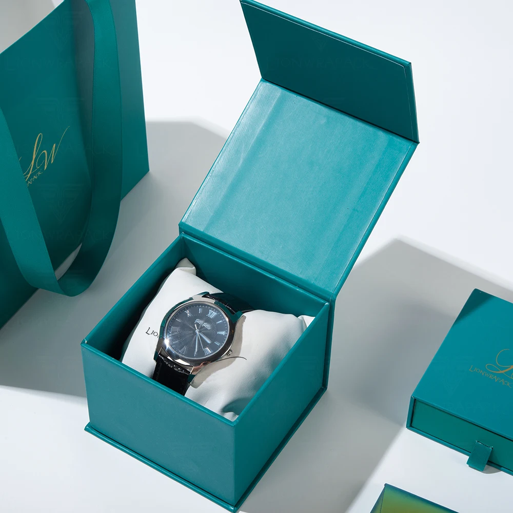 Lionwrapack New Design Jewelry Gift Set Recycled Materials Paper Box Gift packaging for Watches Necklaces Earrings Rings