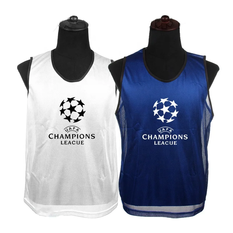
Wholesale college sublimated football/soccer training mesh vests bibs 
