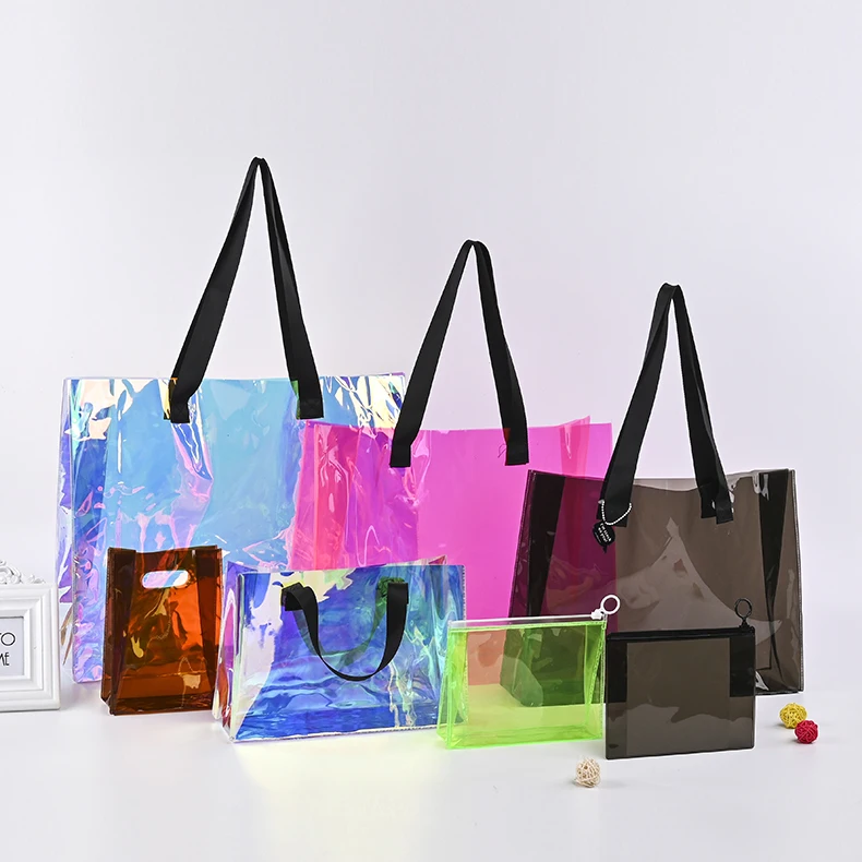 Custom low MOQ luxury shopping bag plastic carry shopping packaging bag manufacturers add logo S size 25x20x10cm