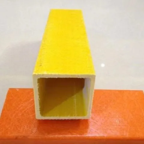 Anti-corrosion Light Weight Pultruded Fiberglass Square Hollow Section