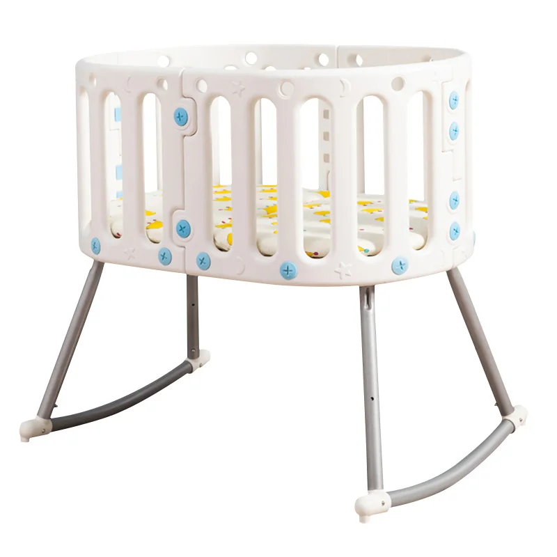 Multifunctional Child Dining Chair Kids Bassinet and Bedside Toddler Bed Rocker Newborn Baby Cribs