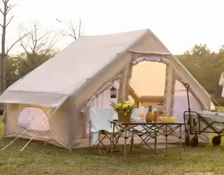 High Quality Nylon Oxford Inflatable Tent for Family Waterproof and for Outdoor Travel Camping Tent
