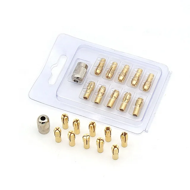 0.5-3.2mm Power tool brass mini drill chuck