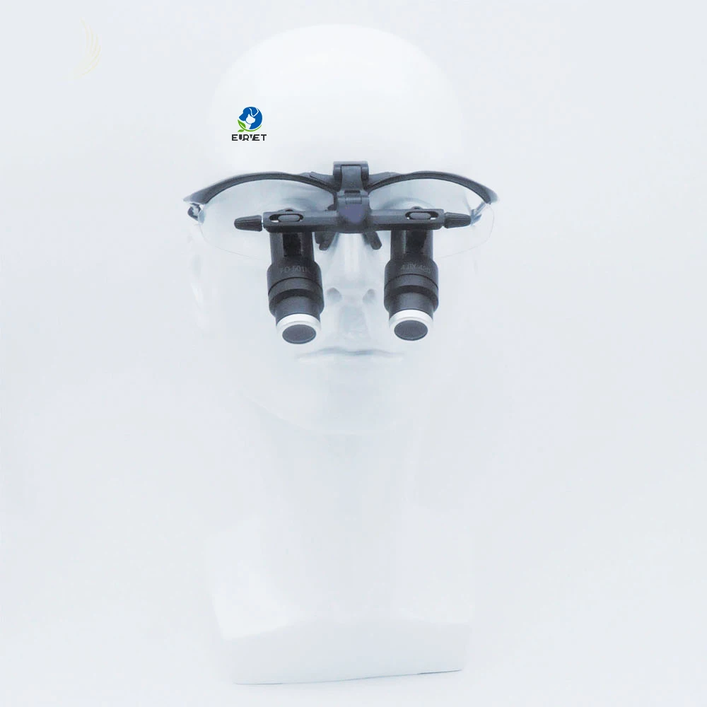 EUR VET Стоматологическая Светодиодная лупа сплюснутая медицинская хирургическая освещение для офтальмологической