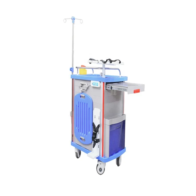 Medical Emergency Abs Nursing Treatment Hospital Trolley