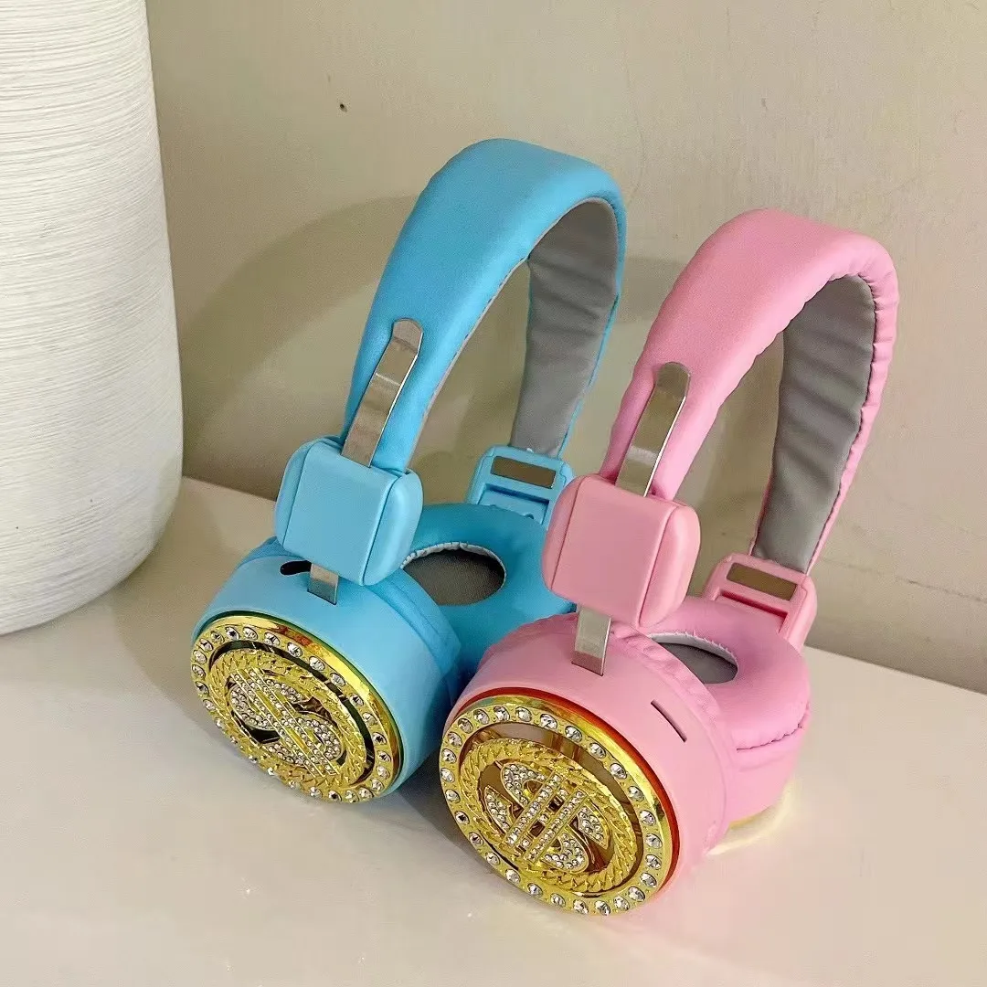 AH-807E with BT 5.0 High Quality lovely design Wireless Stereo Computer Gaming Earphone Gift Headphone