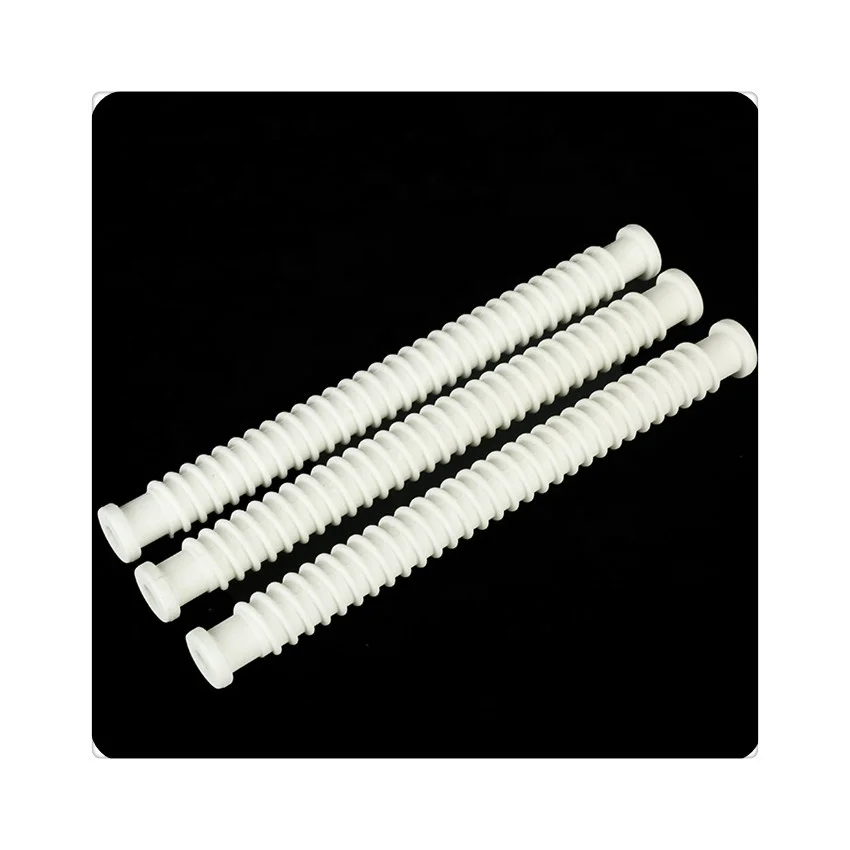 steatite ceramic insulator with thread for heating wire